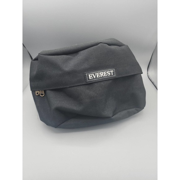 Everest Fabric Large Size Fanny Waist Pack Bum Bag with 2 Small Side Pockets - Picture 1 of 12